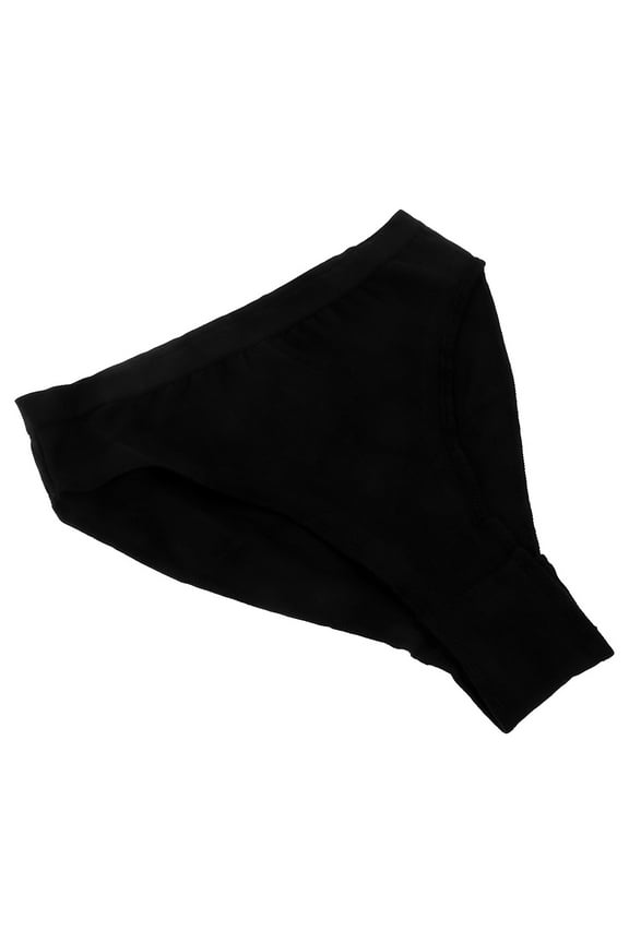 Dance Underwear High Cut Ballets Briefs Dance Panties Seamless Tan Gymnastic Underwear Short Pants For Women And Girls Black