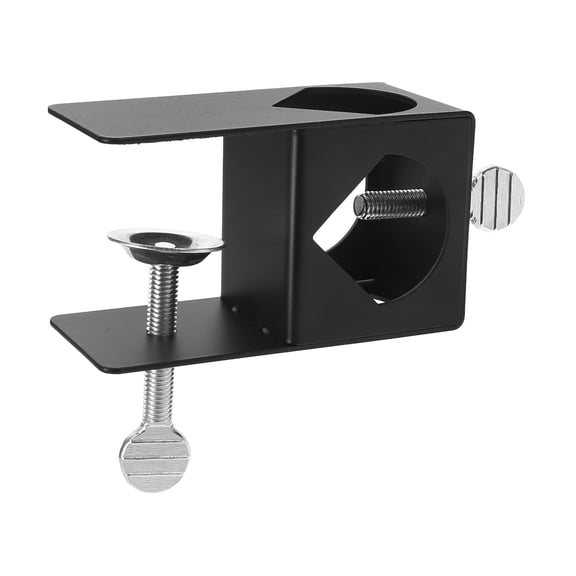 Hemoton Deck Torch Clamp Mount Holder for Outdoor Deck Railing Clamp