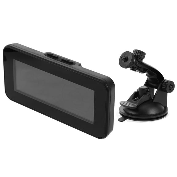 Hemoton Digital Car Inclinometer Voltage Meter Auto Balance Meter Accessories for Vehicle Monitoring