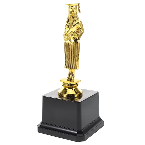 YOSADIER Unique Funny Doctor Trophy in Golden Plastic for Graduation Party and School Rewards
