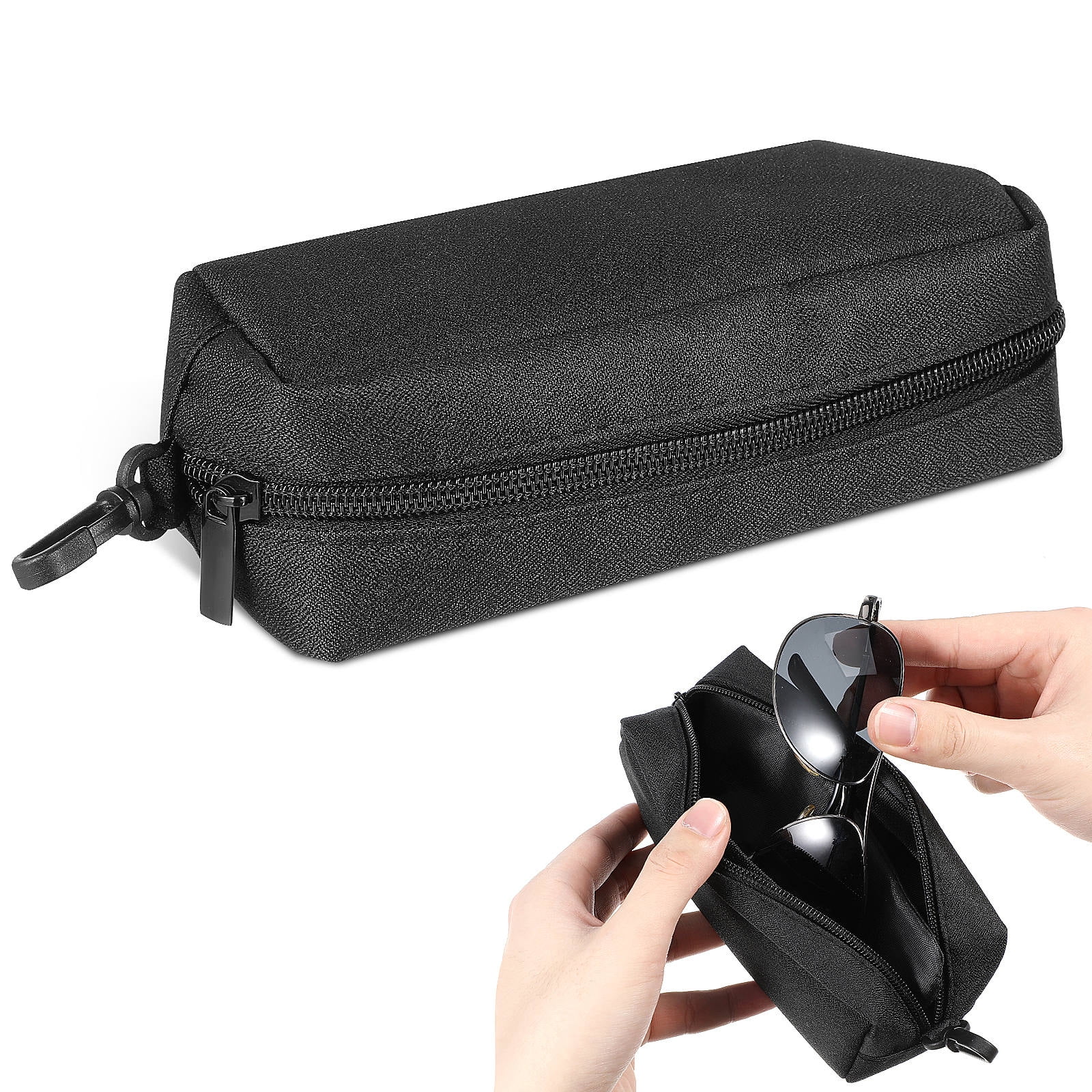 Hemoton Double Eyeglass Case Holder Pair of Glasses - Walmart.com