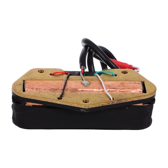 Hemoton Double Rail 2-Coil Pickup For Electric Guitar Humbucker Pickup For Guitar Replacement Guitar Accessory Bridge Pickup For Electric Guitar