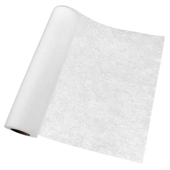 Hemoton Double Sided Fusible Interfacing for DIY Sewing Crafts and Quilting Projects White Non-woven Fabric Stabilizer for Sewing and Crafting Supplies