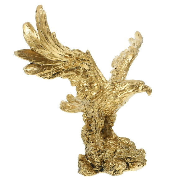 Hemoton Eagle Shape Figurine Home Eagle Statue Eagle Sculpture Resin Eagle Craft