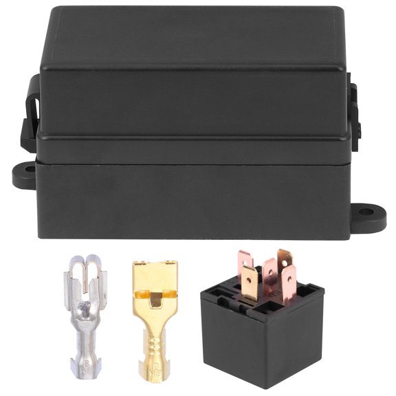 Hemoton Electrical Fuse Box Holder Fuse Relay Holder Socket Auto Relay Fuse Socket