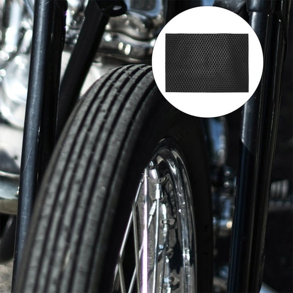 YOSADIER motorcycle floor mat Electromobile Foot Pedal Pad Rubber Protective Riding 1Set