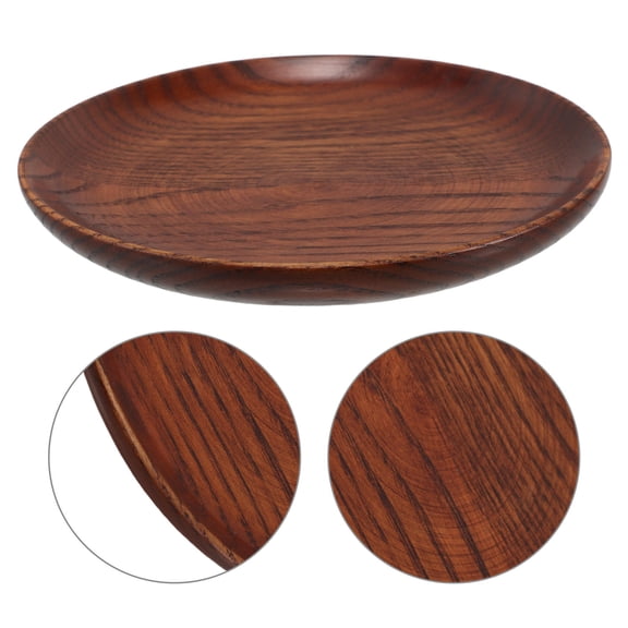 Hemoton Elegant Wooden Wine Coaster For Dining Table Wooden Coaster Drinks Wooden Coaster Coffee Table Coaster Wood Coaster For Drinks