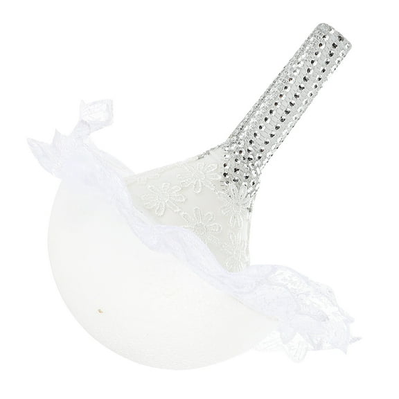 Hemoton Foam Bride Handle Bouquet Holder Bridal Floral Bouquet Holder Bride Wedding Bouquet Holder for DIY Fresh Artificial Flower Decoration