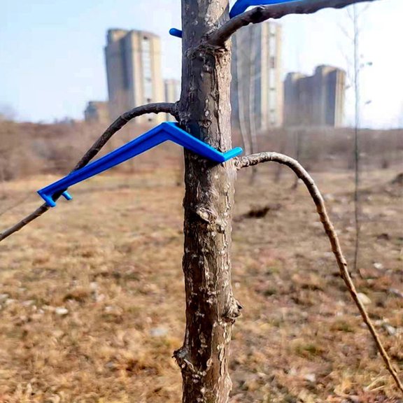 Hemoton Fruit Tree Branch Bender and Shaper Tool for Bonsai and Plants Blue ABS Durable 10pcs