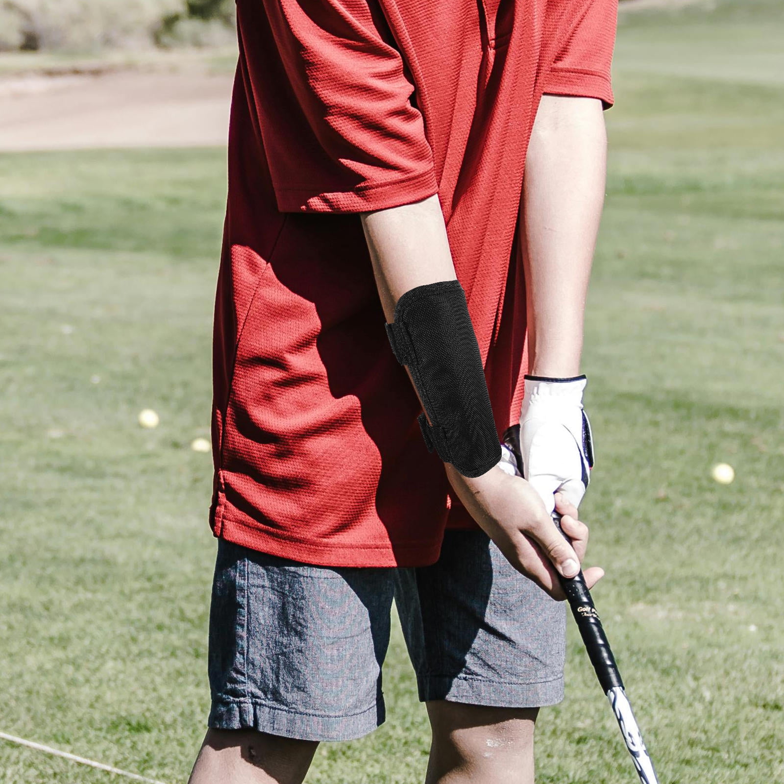 HEMOTON Golf Swing Practice Trainer with Arm Bend Correction for Golf ...