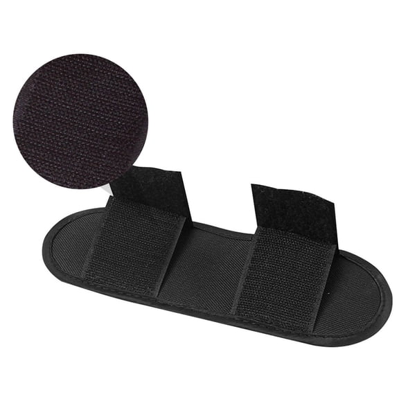 ORDDIART Guitar Strap Shoulder Pad Black Comfortable Non Slip Protective Cushion for Heavy Guitars