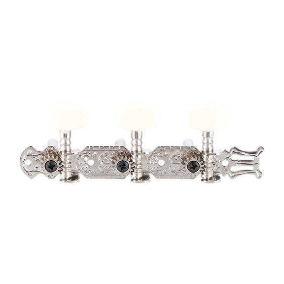 RENACLIPY 1Pc Plated Silver Guitar Tuning Peg Made with Resin and Metal for Precise Guitar ng Alignment and Durable Use