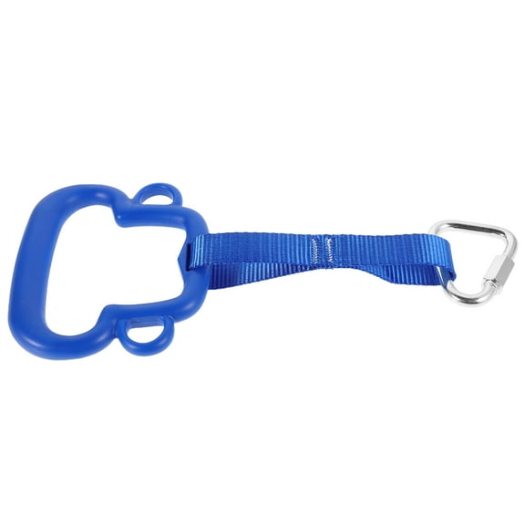 Hemoton Gymnastics Ring Kids Gymnastics Equipment Monkey Shaped Pull Up Ring With Strap For Outdoor Playground Climbing And Exercise