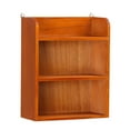 thumbnail image 1 of Homoyoyo Retro Wooden Storage Rack Brown 3-Tier Shelf for Home Organization and Tidy Living Space, 1 of 6