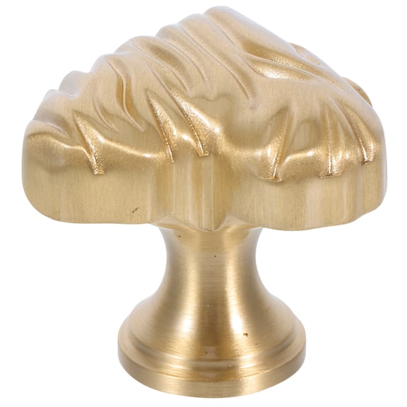 RENACLIPY Heart Shaped Brass Drawer Handle Vintage Design for Cabinet and Dresser