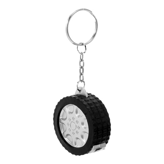 COOPHYA Multifunctional Plastic Tape Measure Keychain with Heat Transfer for Accurate Measuring Tools