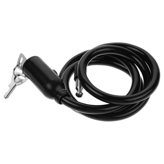 Hemoton Heavy-Duty Durable Bike Lock Chain Portable Cable for Securing Bicycles, Motorcycles, and Electric Bikes