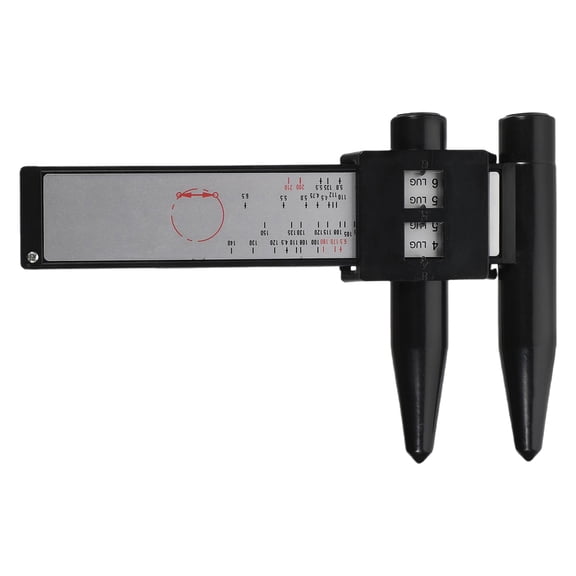 COOPHYA Flexible Electronic Woodworker's Marking Ruler for Accurate Hole Distance and Wheel Hub Fitting