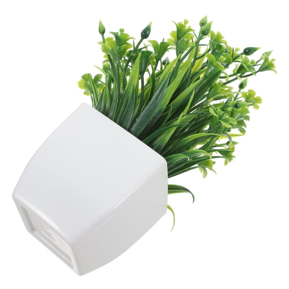 Hemoton Home Decor Imitation Plants Office 17.50X6.50X6.50CM