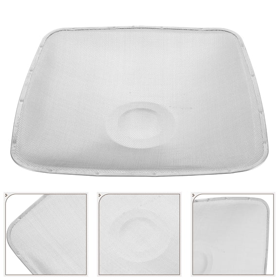 Hemoton Hood Cover for Stove Vent Metal Mesh Grease Screen Replacement Cooker Filter Kitchen Grease Mesh Replacement for Range Hood
