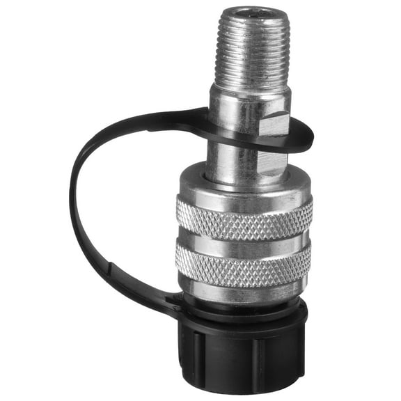 Hemoton Hydraulic Quick Connect Coupling 3/8 Inch Agricultural Quick Disconnect Coupling