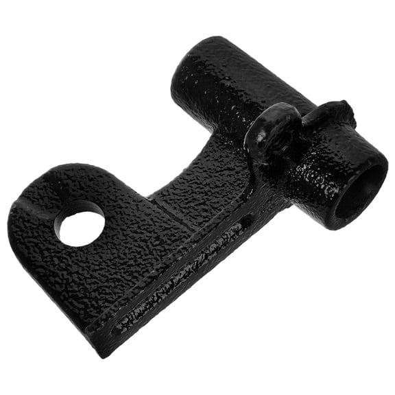 Industrial Grade Fan Motor Connector Bracket for Floor Fans Black Iron Stable and Support