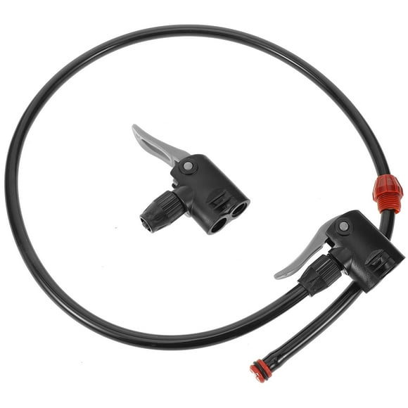 Hemoton Inflator Hose Bicycle Pump Hose Extension Hose for Inflator Bicycle Pump Hose Connect Pipe