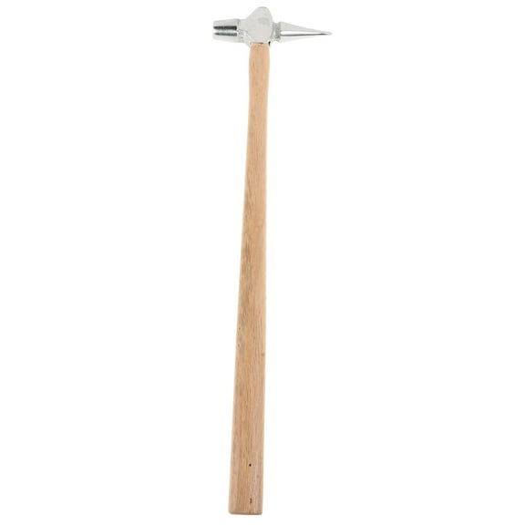 SOPOTUTU Camp Hammer Handy Tool Ergonomic Handle Wood Multi Color for Technicians Repair 1Pack