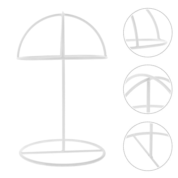YOSADIER Cowboy Hat Stand White 1Pack For Home And Store