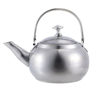 Tea Kettle, Toptier Teapot Whistling Kettle with Wood Pattern Handle Loud  Whistle, Food Grade Stainless Steel Tea Pot for Stovetops Induction Diamond  Design Water Kettle, 2.7-Quart Dark Green - Yahoo Shopping
