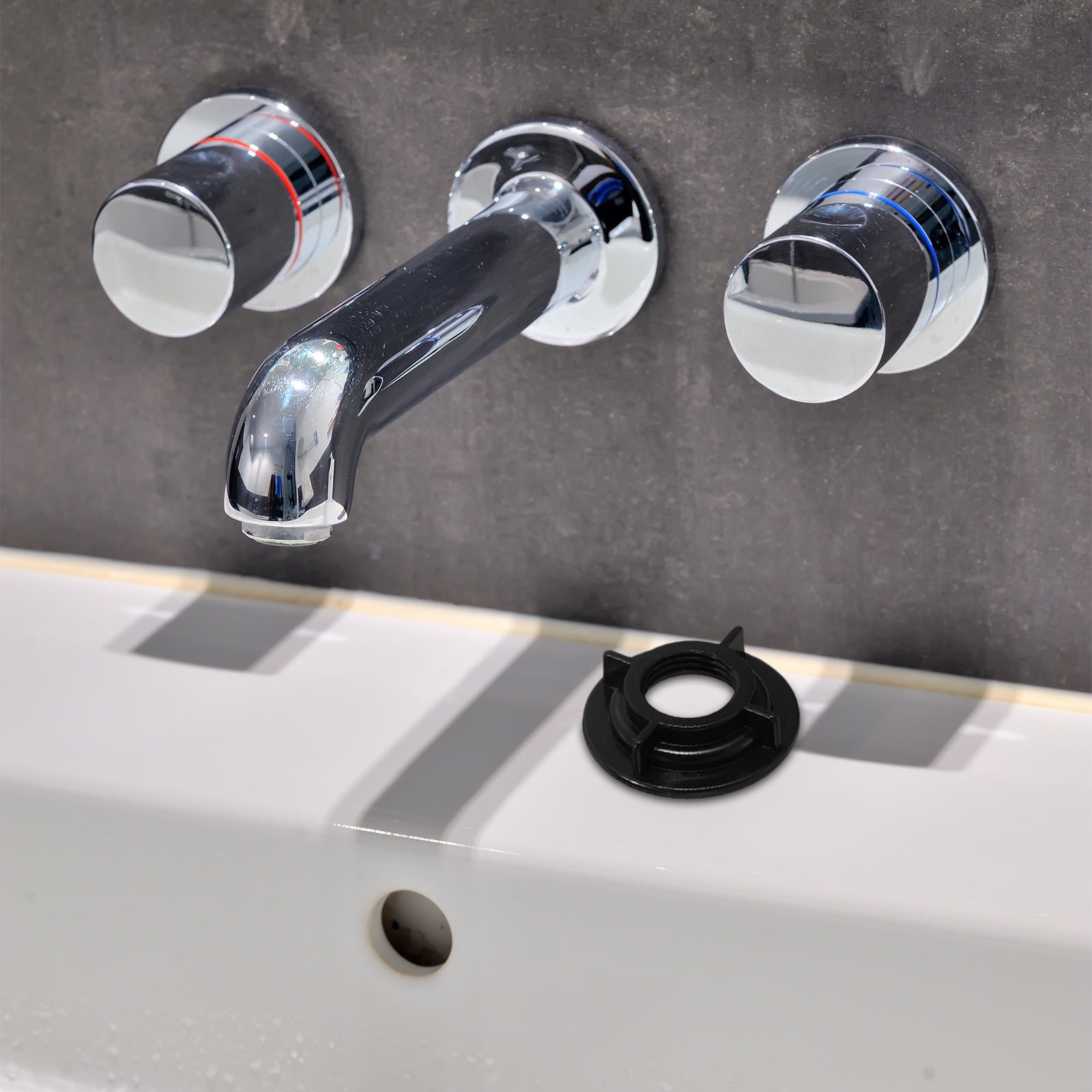 Hemoton 1 Set Faucet Anti Loosing Cap Tap Fixing Tool for Wash Basin Taps Bathroom Supply Faucet ...