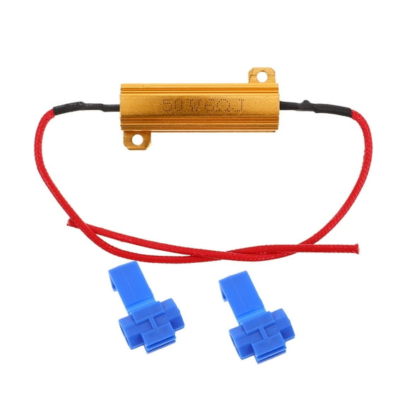 Hemoton  LED Load Resistors for Turn Signal Lights Equalizer Signals