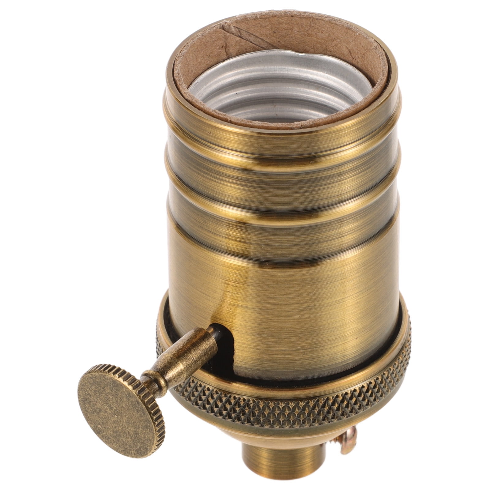 Hemoton Lamp Holder Metal Light Bulb Socket Vintage Lamp Socket Bulb ...