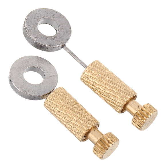 RENACLIPY Fixed Crafting Tools Set, 2 Pieces Brass and Stainless Steel, Hand Tools for and Hobby Projects