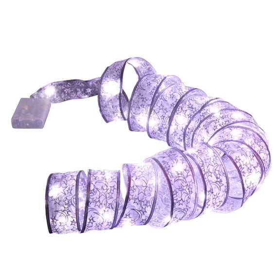 EXHUMKY Craft String Lights Colorful Cloth 1Pc 15.7x2In Party Atmosphere Creation