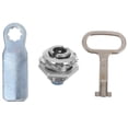 thumbnail image 1 of Hemoton Webbing Decoration Distribution Cabinet Lock Core 7.50X3.20X3.00CM Silver, 1 of 7