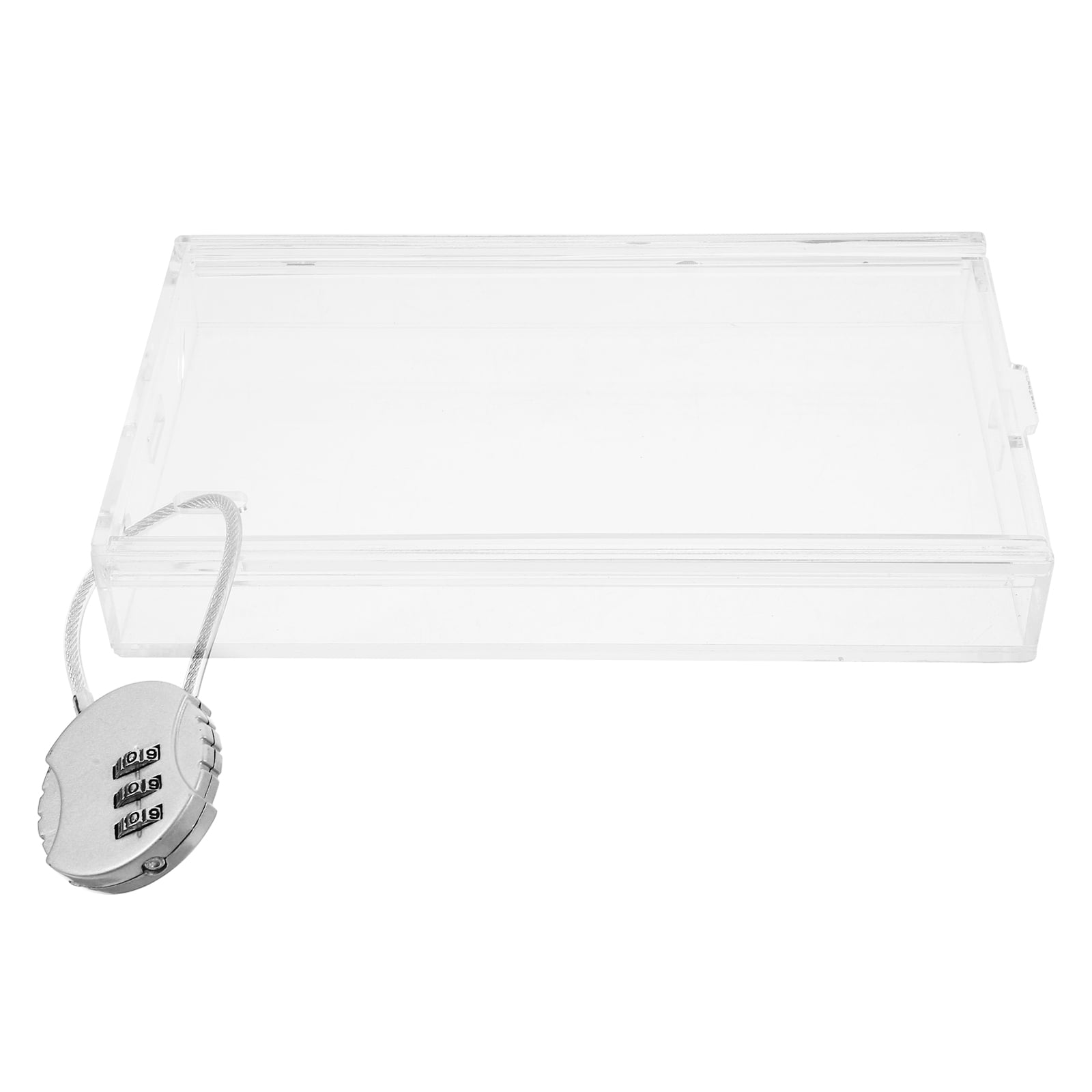 Hemoton Lockable Storage Cabinet Mobile Phone Box Student Staff ...