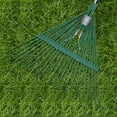 thumbnail image 1 of RENACLIPY Steel Rake Head Replacement Durable Teeth for Leaves and Lawns Green, 1 of 7