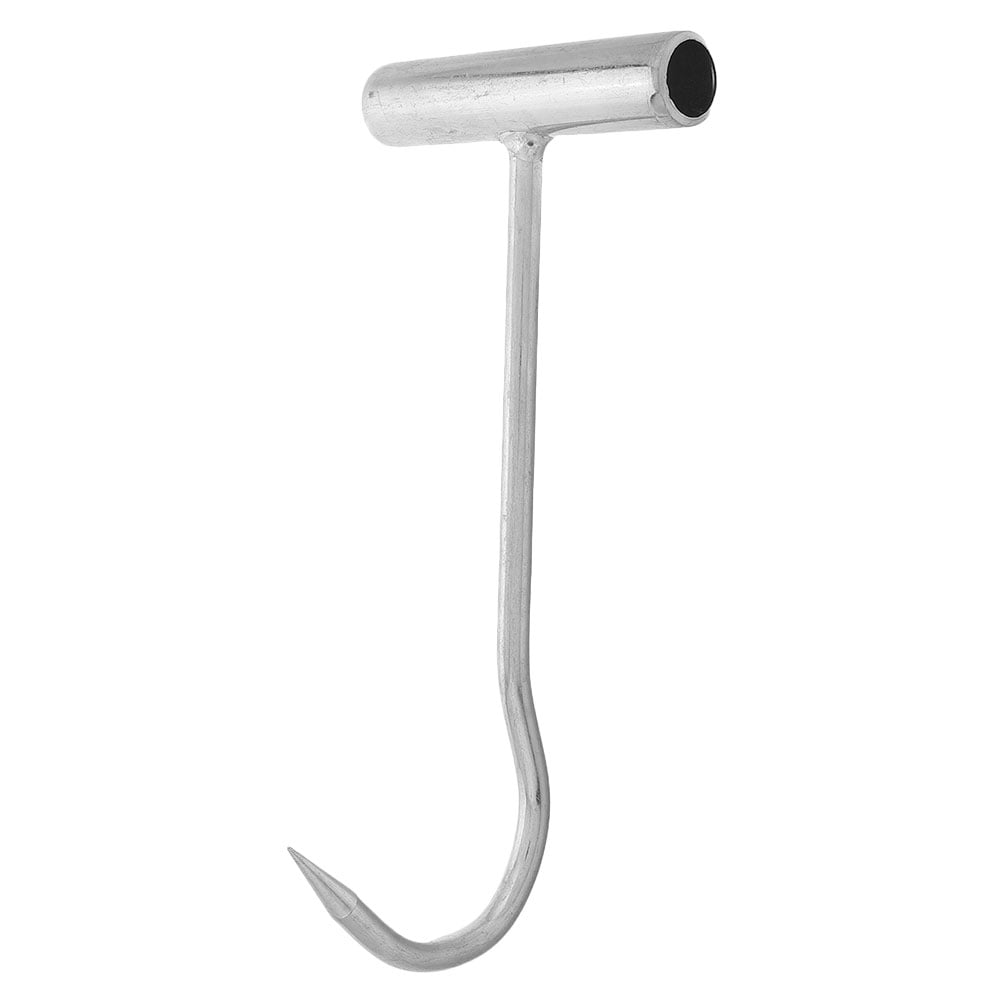 Angoily 2-Piece T-Shaped Manhole Hook – Heavy Duty Stainless Steel Drain Cover Lifter For Utility Work