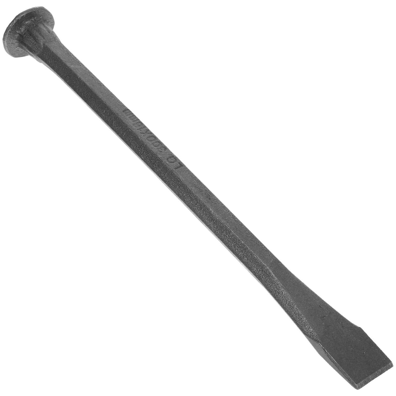 HEMOTON Heavy Duty Woodworking Chisel with Ergonomic Handle Carbon Steel Iron Tool Dark Grey 10 Inch