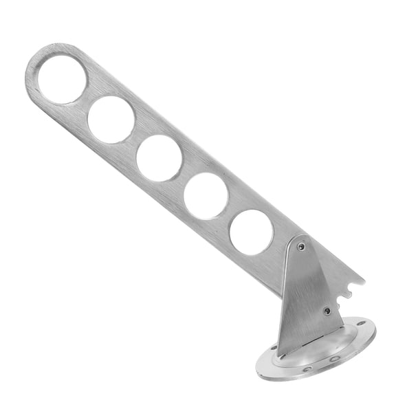 Hemoton Metal Clothes Hanger Mounted Clothes Drying Rack Laundry Drying Rack Organizer