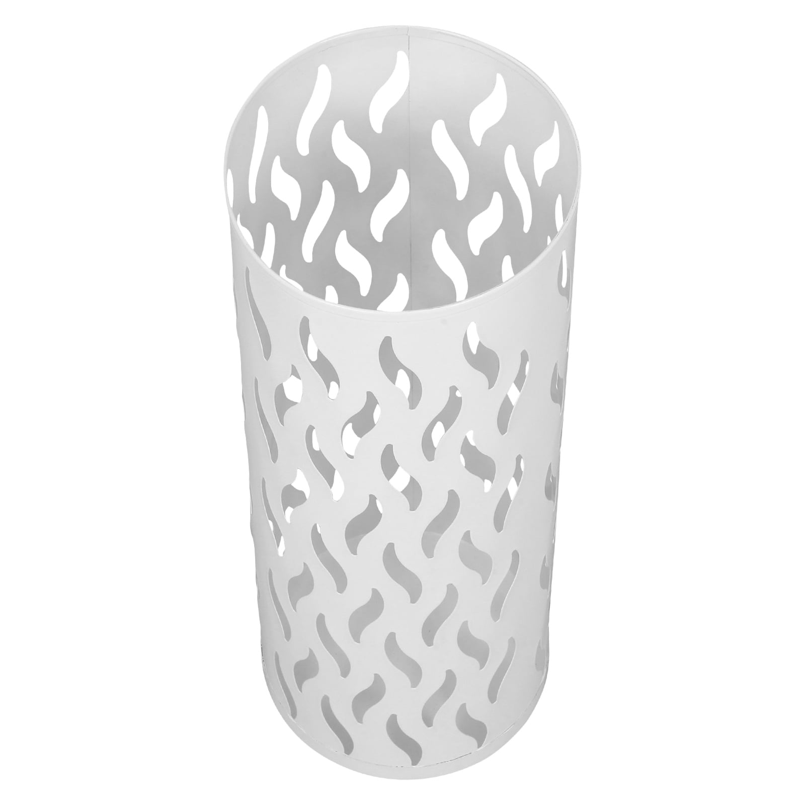 Hemoton Metal Umbrella Stand Rack Round Umbrella Holder Entryway Umbrella Container Space Saving Organizer Flower Bucket For Home Office Decor