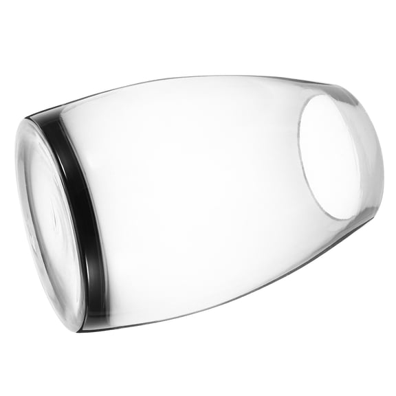 Hemoton Micro Landscape Glass Vase 24.00X17.00X10.50CM Transparent