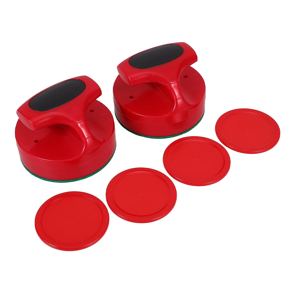 Set De Palets Et Poussoirs Pour Air Hockey – Remplacement Pratique Pour Tables Miniatures