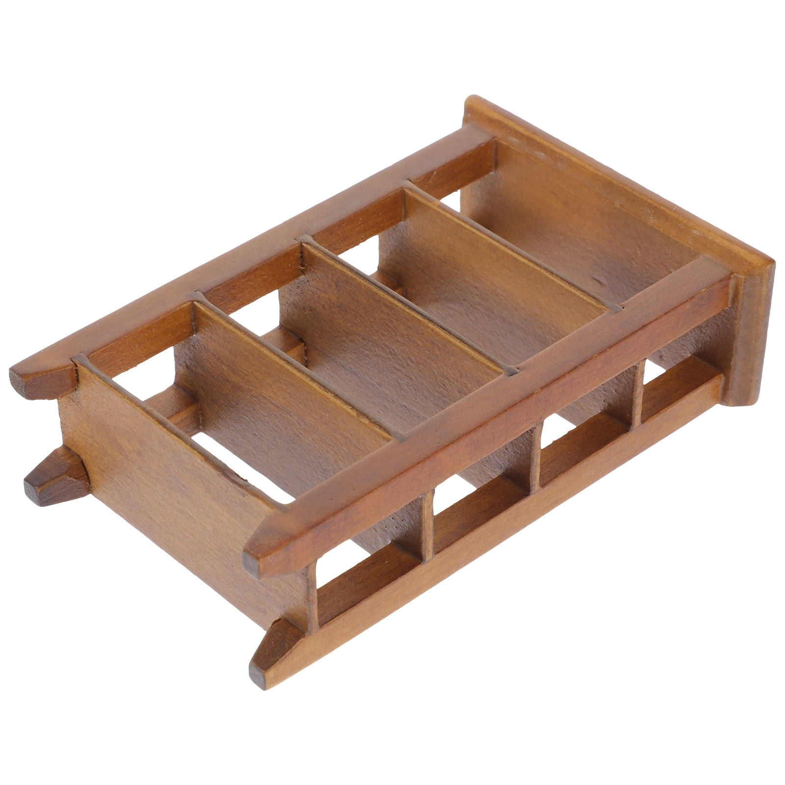 Hemoton Miniature Display Rack Model Simulation Mini Wooden Display ...