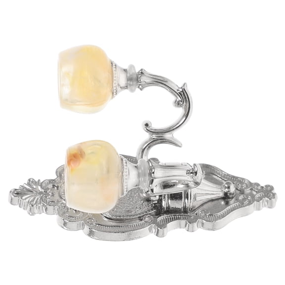 Hemoton Miniature Wall Light Model Doll House Wall Light Vivid Mini House Furniture Mini Wall Lamp Mini Dollhouse Furniture Wall Light