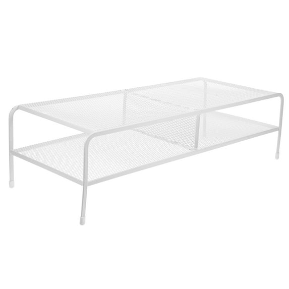 Hemoton Monitor Stand Computer Lifting Rack 2-layer Computer Monitor Riser Desk Laptop Shelf