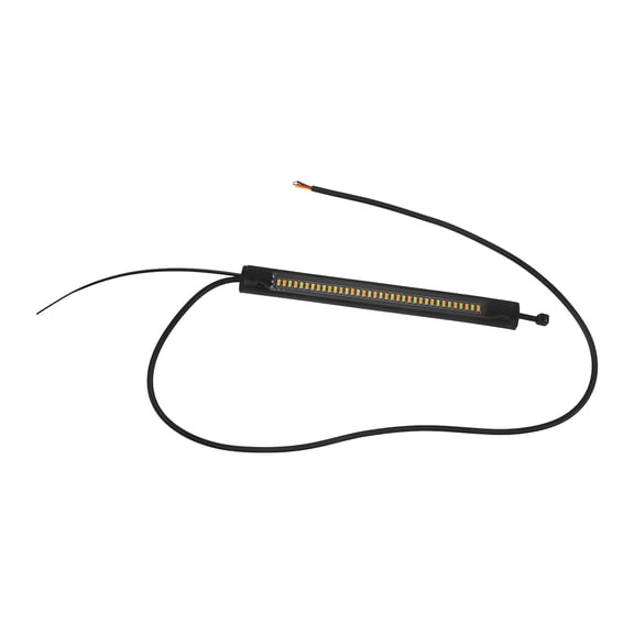 Hytrove Shock Absorbing LED Light Strip For Motorcycles Yellow 1Set 5.3x1.2x0.5in