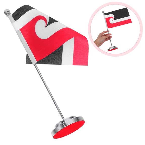 Hemoton National Flag Table Flag Office 30.00X7.00X7.00CM