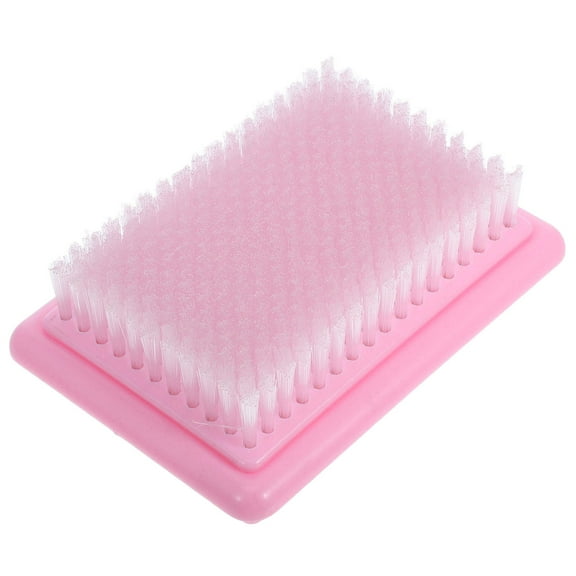 SOPOTUTU Pink PP Nylon  Felting Brush for DIY Wool Projects Fine Detailing Embroidery Workbench Compact Design